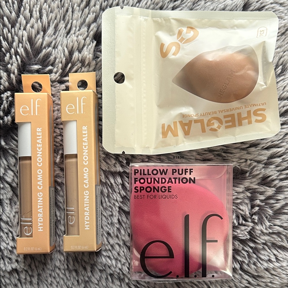 elf concealers and sponge bundle